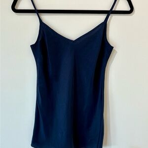 J.Crew Navy Blue Women's Silk Camisole Top